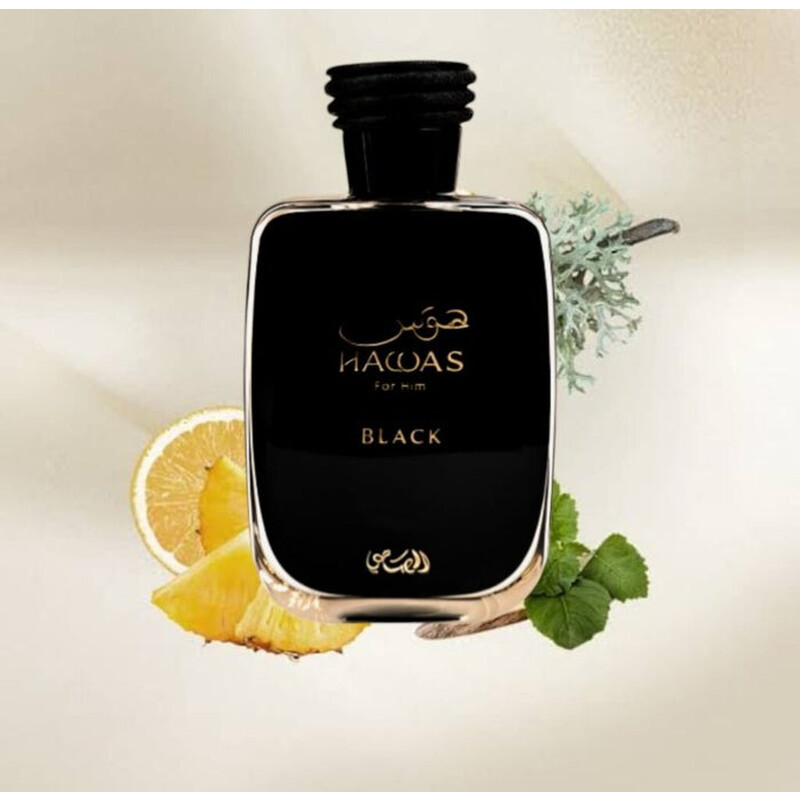 Rasasi Hawas Black EDP 100ML For Men - Image 2
