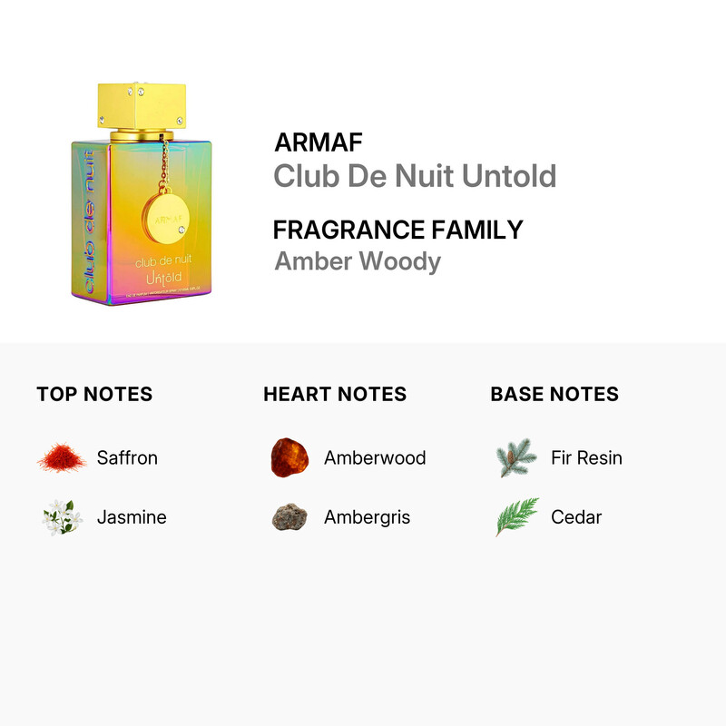 Armaf Club De Nuit Untold | EDP | 105 ml | Unisex - Image 3